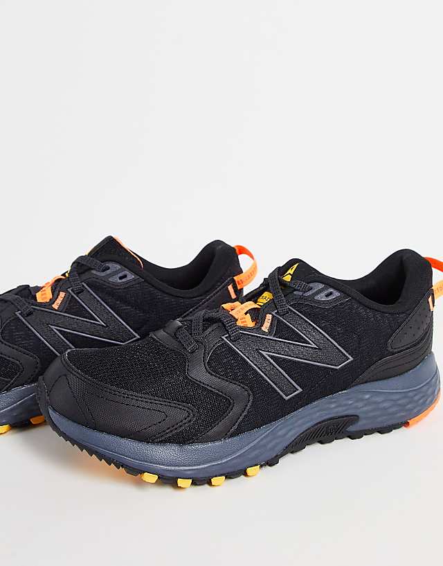 asos New Balance Running 410 trainers in black
