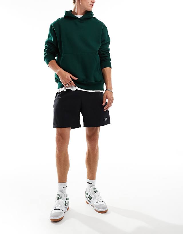 asos New balance sport essentials short 7" in black