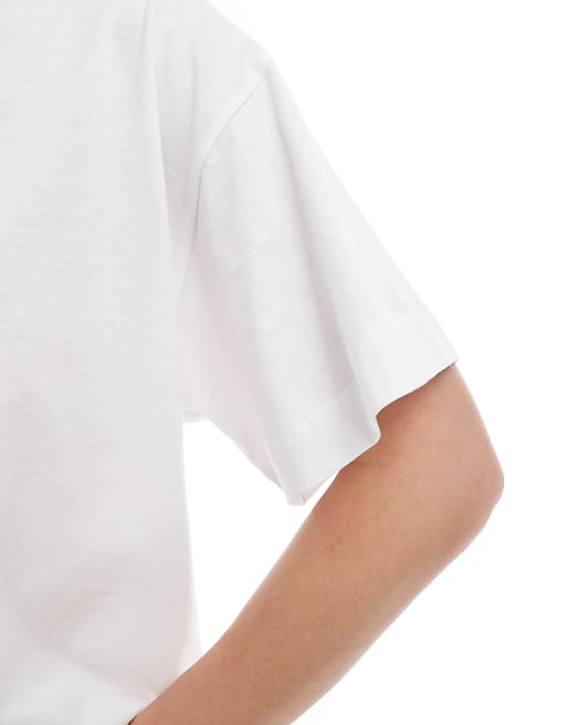 Asos New Look Oversized T-shirt In White