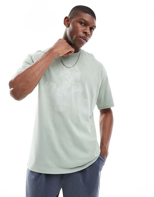 Asos Nike M90 Graphic T-shirt In Green