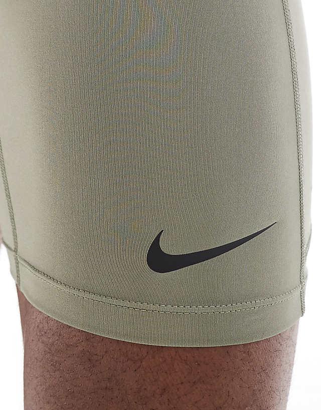 Asos Nike Pro Training Dri-FIT Shorts In Khaki