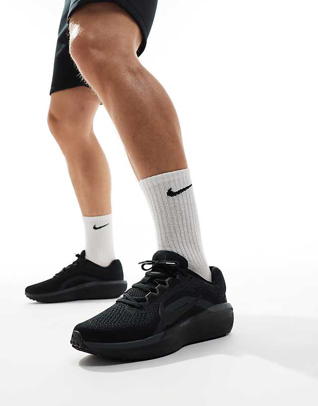 Asos Nike Running Air Winflo 11 Trainers In Black
