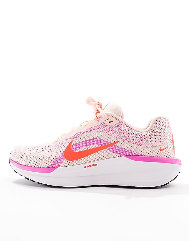 Asos Nike Running Air Winflo 11 Trainers In Pink