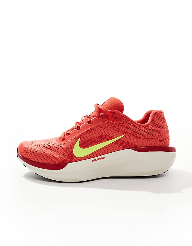 Asos Nike Running Air Winflo 11 Trainers In Red