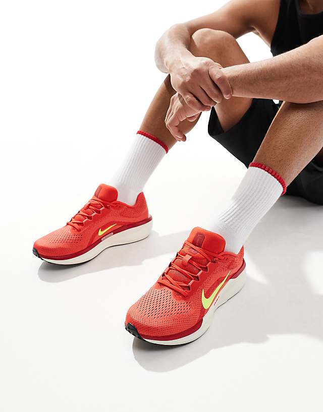 asos Nike Running Air Winflo 11 trainers in red