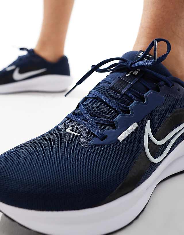 Asos Nike Running Downshifter 13 Trainers In Navy