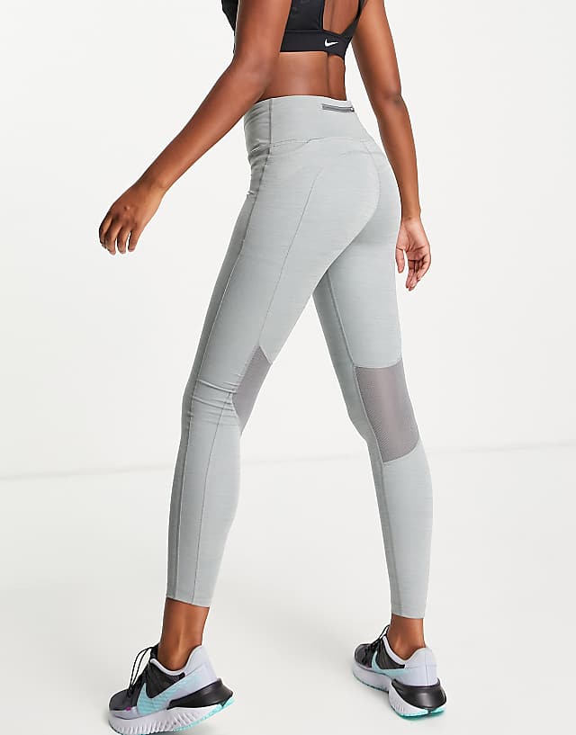 asos Nike Running Fast Dri-FIT leggings in grey
