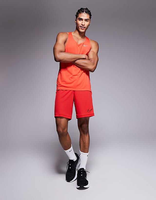 Asos Nike Running Fast Dri-FIT Vest In Red