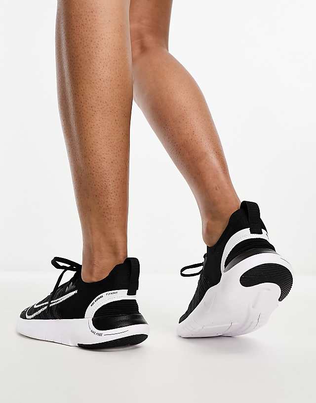 Asos Nike Running Free Run NN Trainers In Black