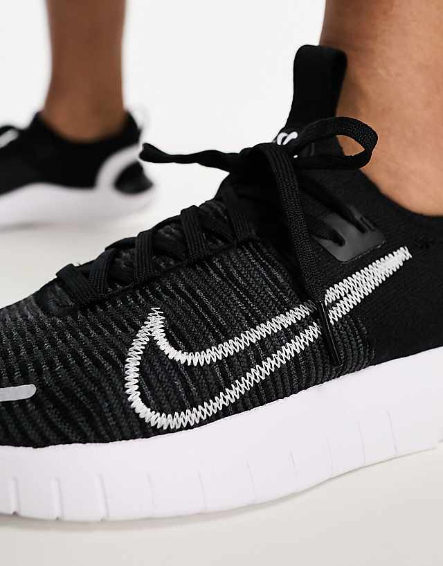 Asos Nike Running Free Run NN Trainers In Black