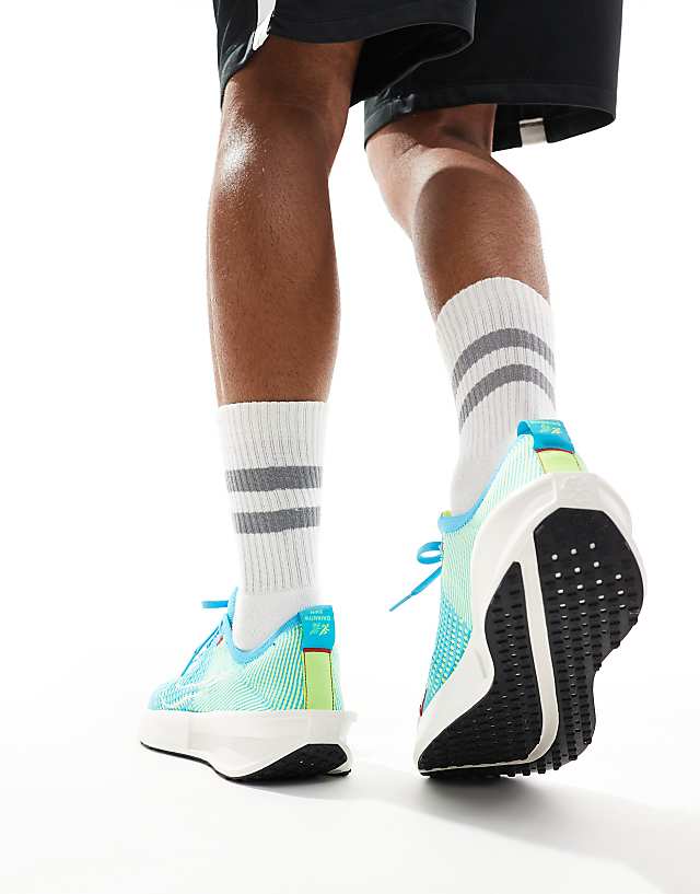 Asos Nike Running Interact Run Trainers In Blue