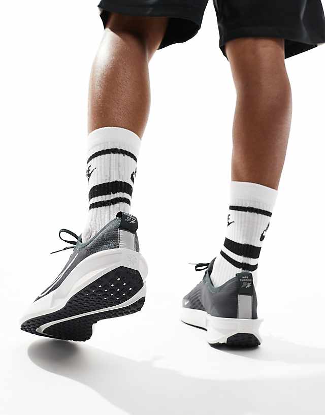 Asos Nike Running Interact Run Trainers In Grey