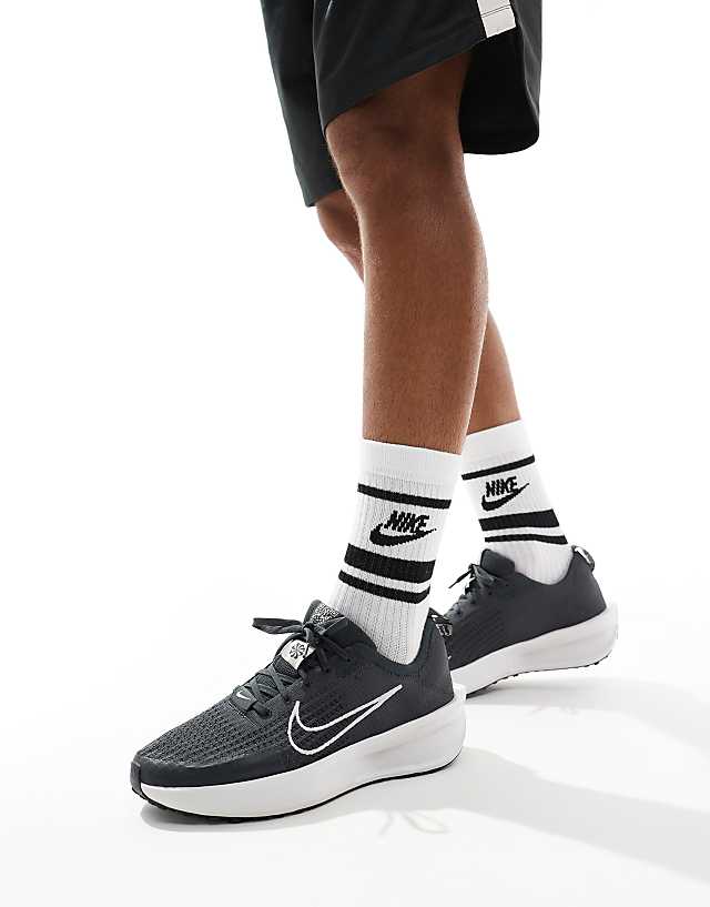 asos Nike Running Interact Run trainers in grey
