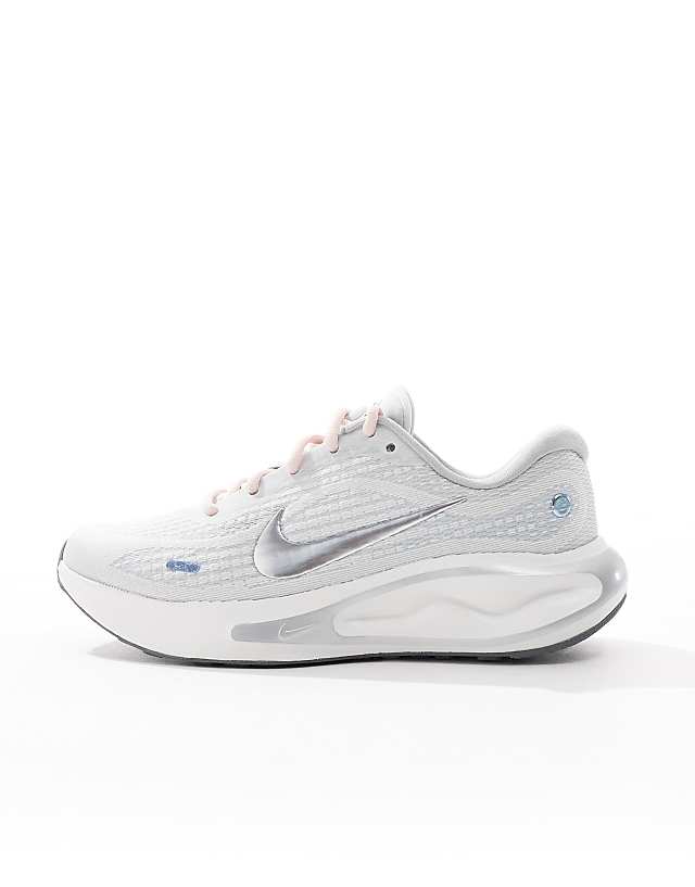 Asos Nike Running Journey Run Trainers In Grey