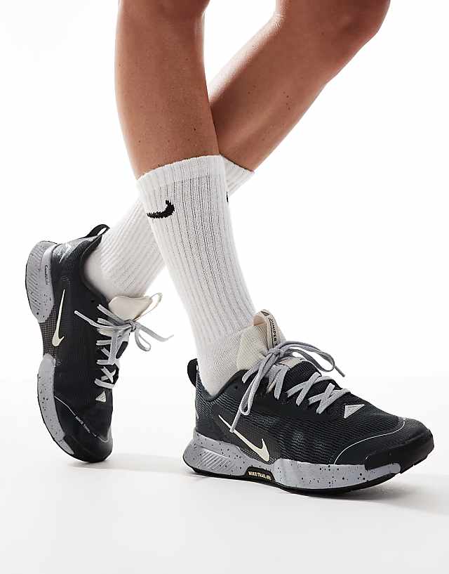asos Nike Running Juniper Trail 3 trainers in grey