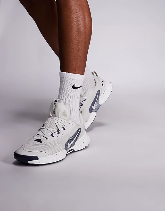 asos Nike Running Juniper Trail 3 trainers in grey