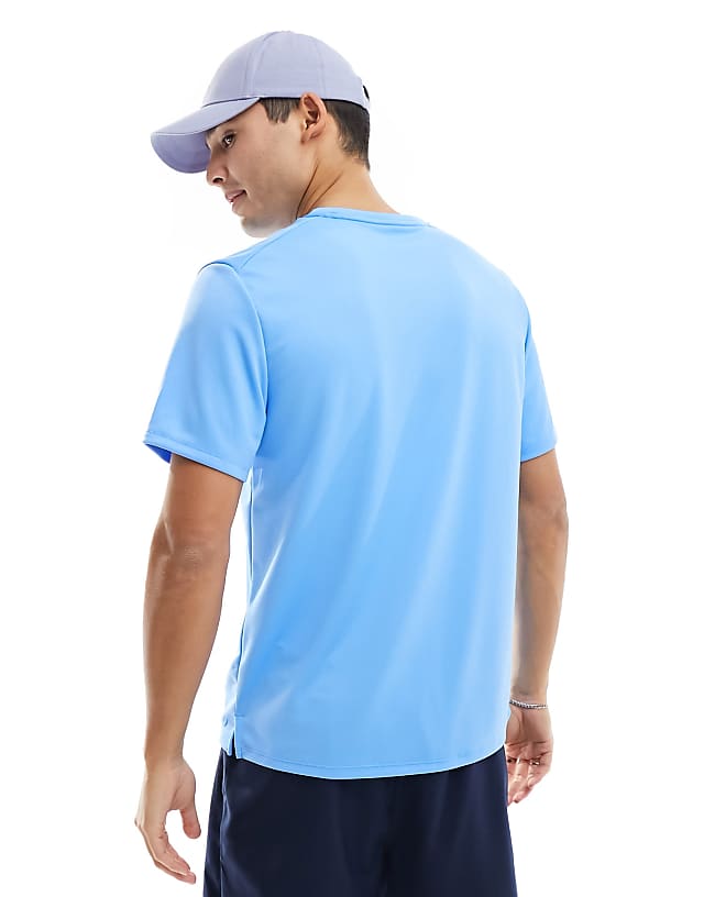 Asos Nike Running Miler Dri-FIT T-shirt In Blue