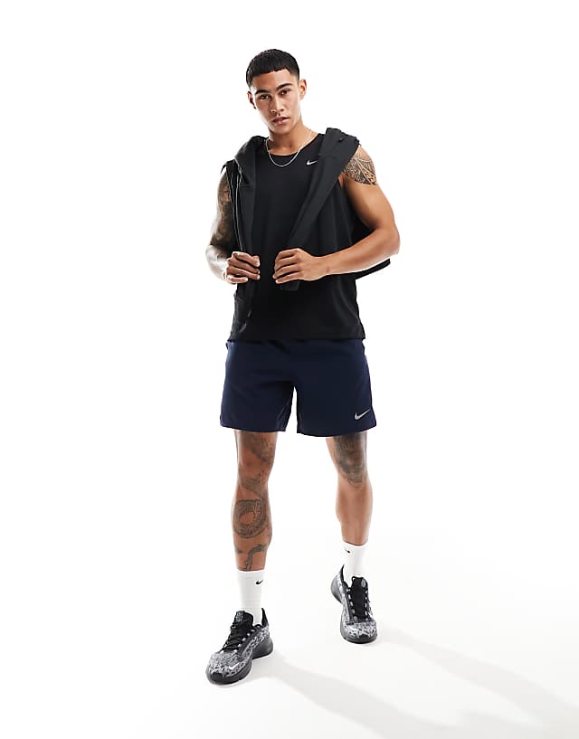 Asos Nike Running Miler Dri-FIT Vest In Black
