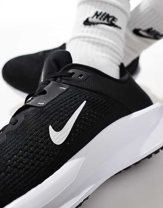 Asos Nike Running Quest 6 Trainers In Black