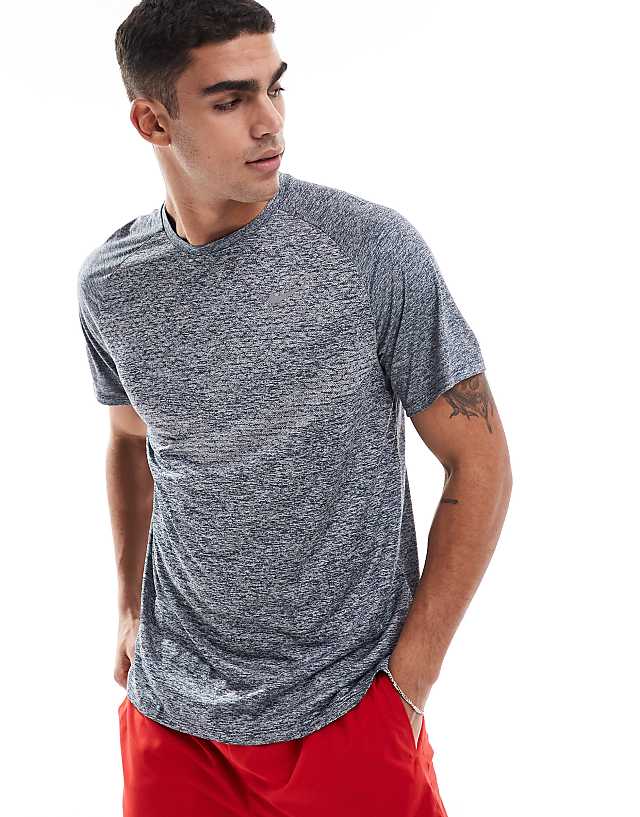 asos Nike Running Stride Dri-FIT t-shirt in navy