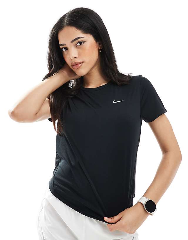 asos Nike Running Tempo Dri-Fit t-shirt in black