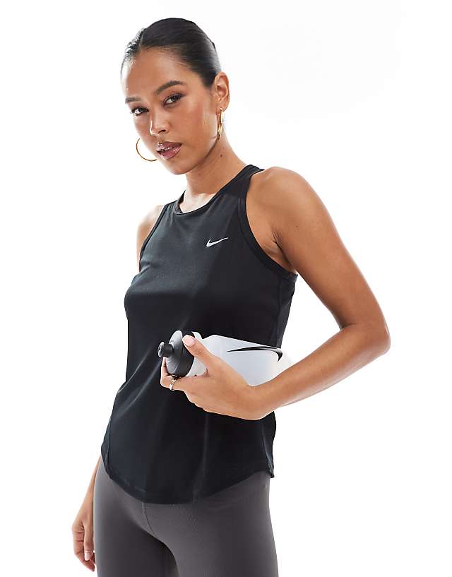 asos Nike Running Tempo Dri-Fit vest in black