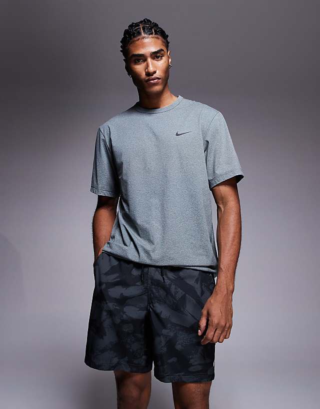 Asos Nike Training Dri-Fit 7 Inch Shorts In Marble