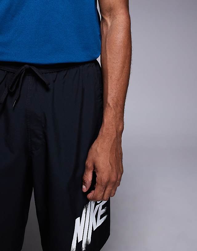 Asos Nike Training Dri-Fit 9 Inch Shorts In Black