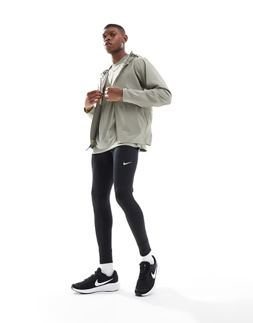 Asos Nike Training Dri-FIT Jacket In Light Khaki