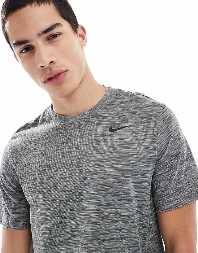 Asos Nike Training Dri-FIT T-shirt In Grey