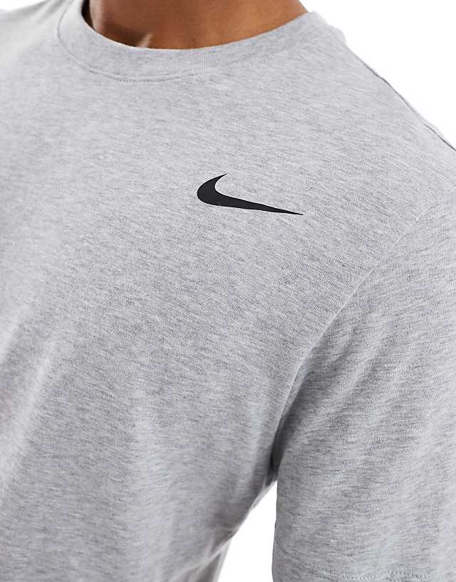 Asos Nike Training Dri-FIT T-shirt In Grey