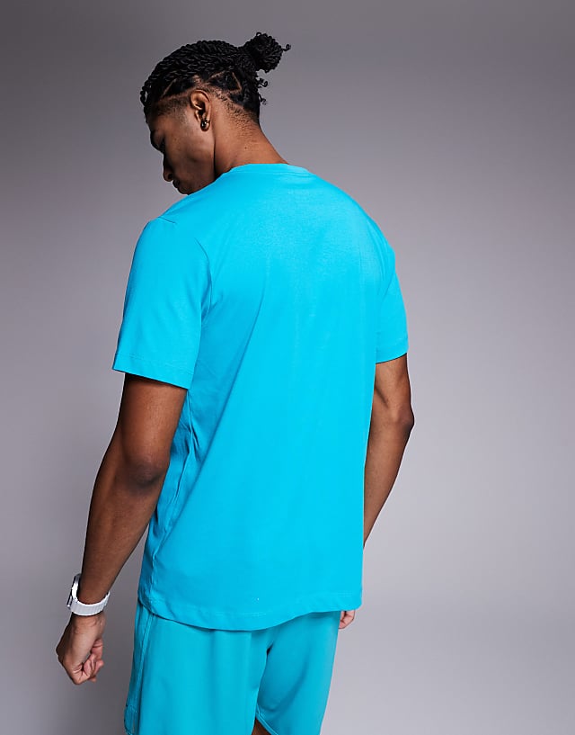 Asos Nike Training Dri-FIT T-shirt In Light Blue