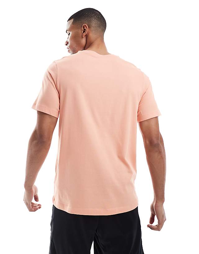 Asos Nike Training Dri-FIT T-shirt In Peach - PEACH