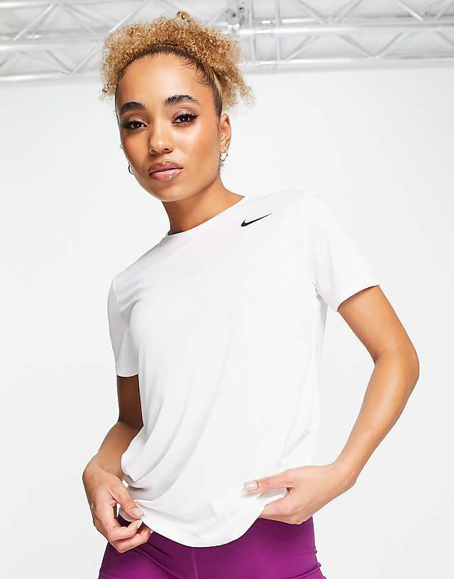 asos Nike Training Dri-FIT t-shirt in white