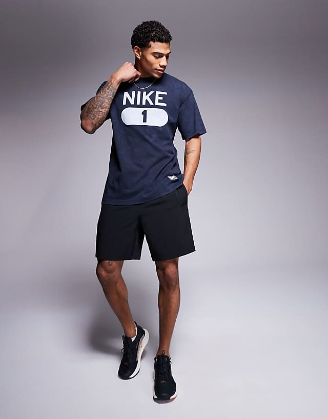 Asos Nike Training Graphic T-shirt In Black