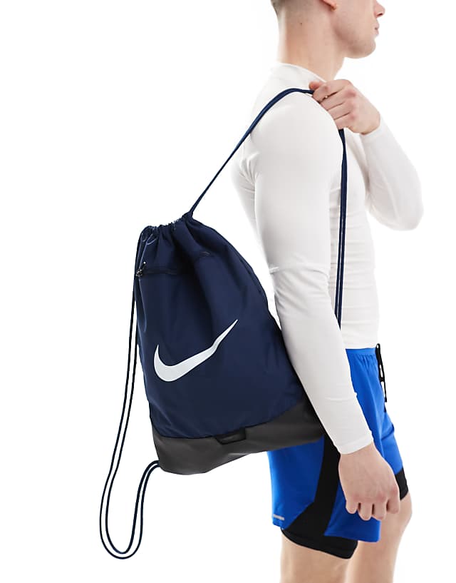 Asos Nike Training Gym Bag In Navy