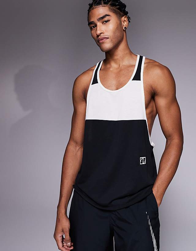 asos Nike Training Heritage vest in black