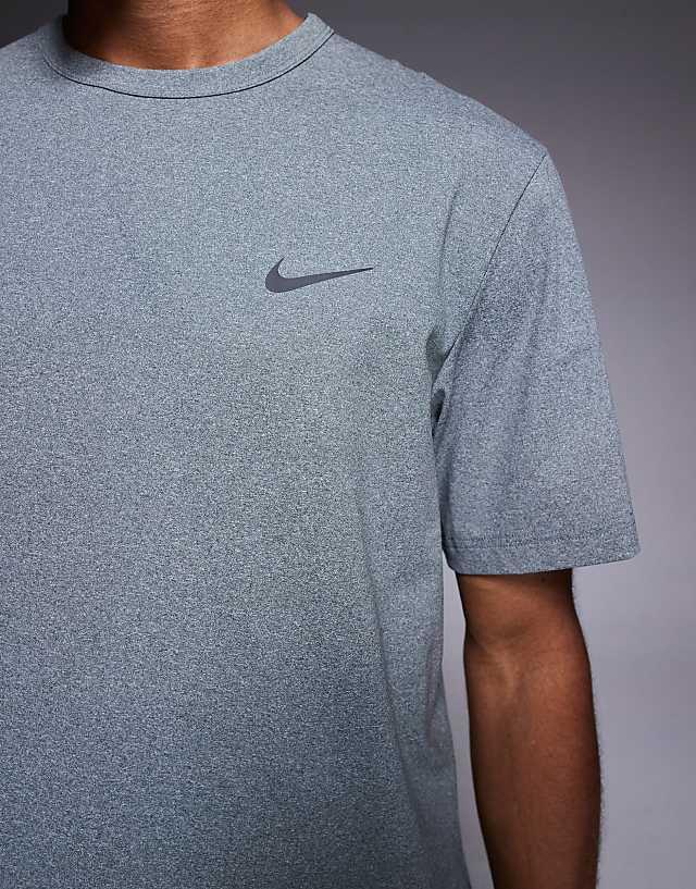 Asos Nike Training Hyverse Dri-Fit T-shirt In Grey