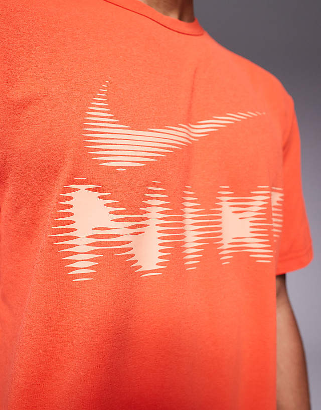 Asos Nike Training Hyverse Dri-FIT T-shirt In Red