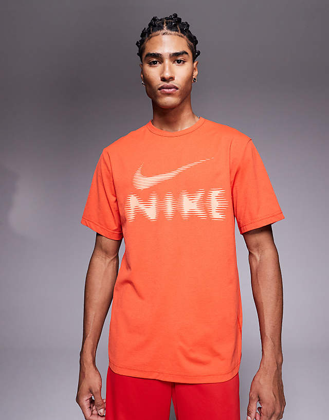 asos Nike Training Hyverse Dri-FIT t-shirt in red