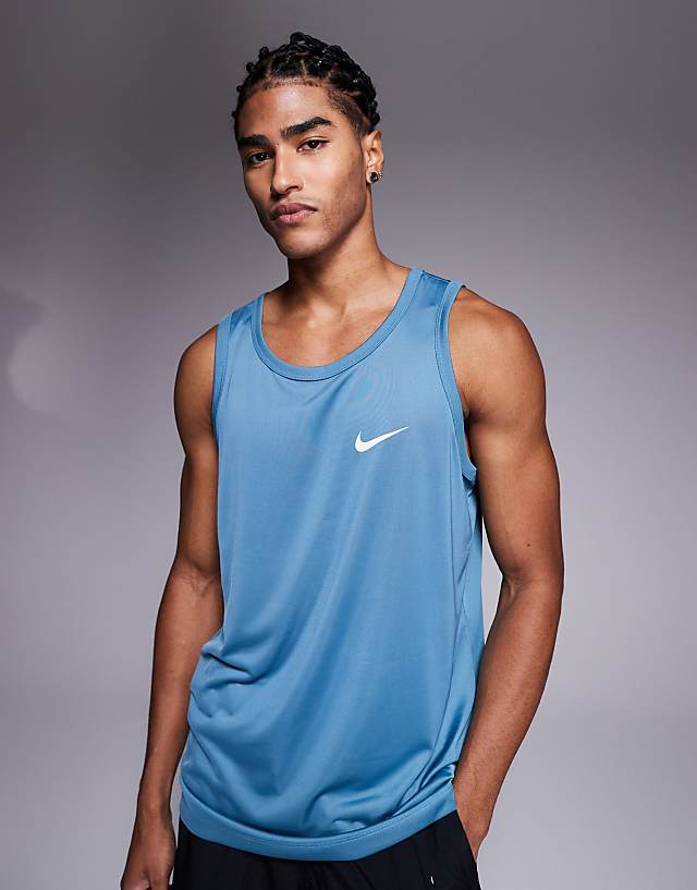 asos Nike Training Legend Dri-FIT vest in blue