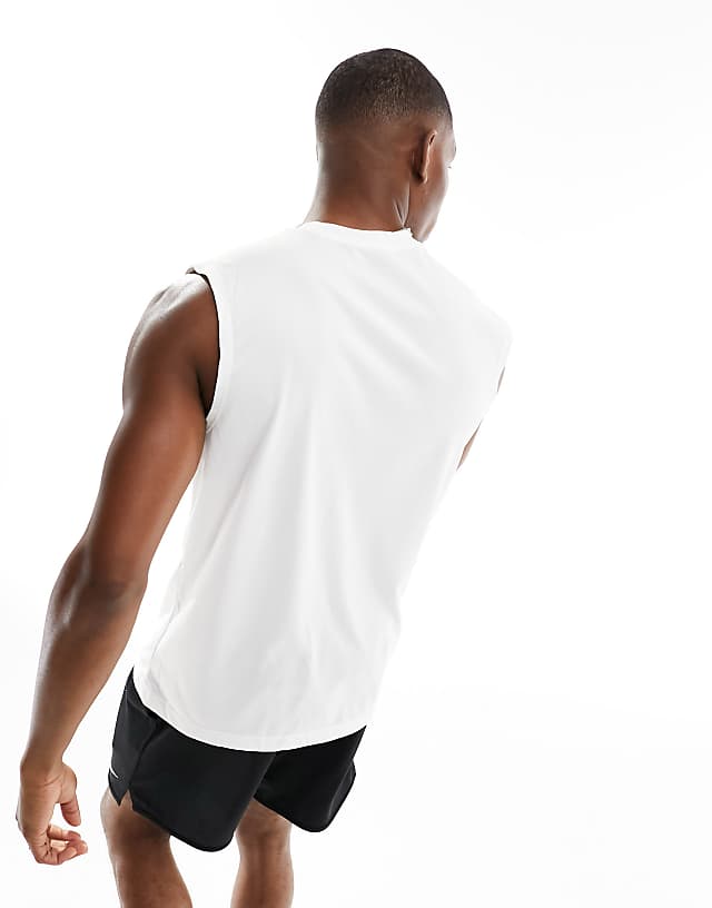Asos Nike Training Legend Dri-FIT Vest In White