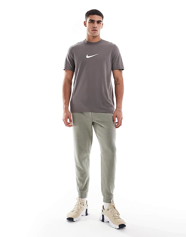 asos Nike Training Primary Dri-FIT joggers in grey