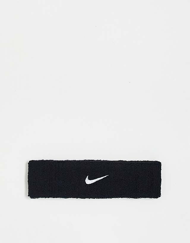 asos Nike Training Swoosh unisex headband in black