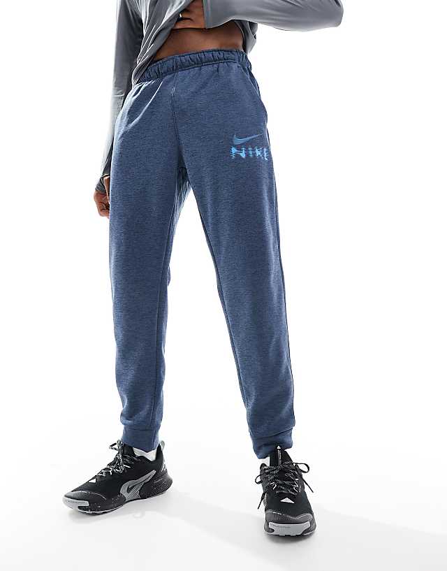 Asos Nike Training Therma-FIT Joggers In Navy