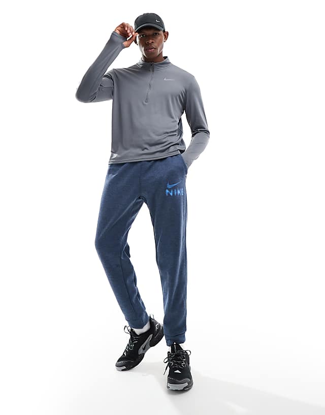 asos Nike Training Therma-FIT joggers in navy