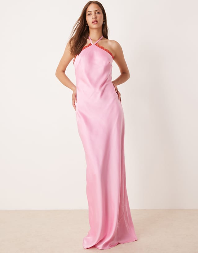 asos Omnes Dresses andy in pink