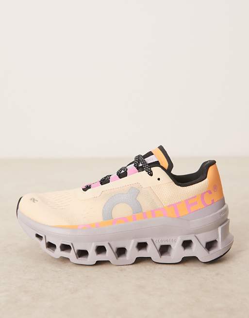 Asos ON Cloudmonster Running Trainers In Coral