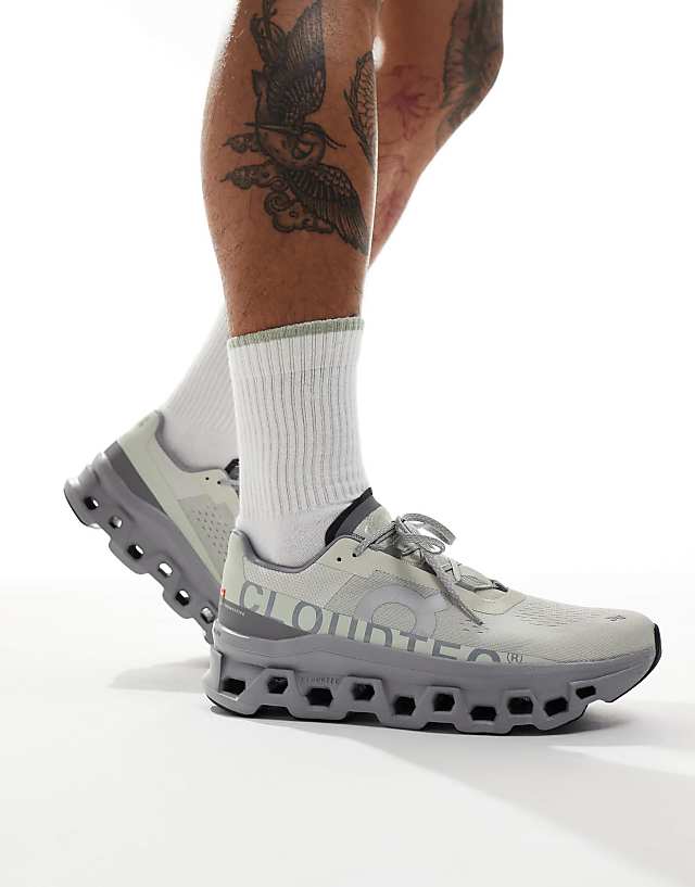 asos ON Cloudmonster running trainers in grey