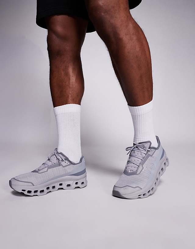 asos ON Cloudmonster Void running trainers in grey